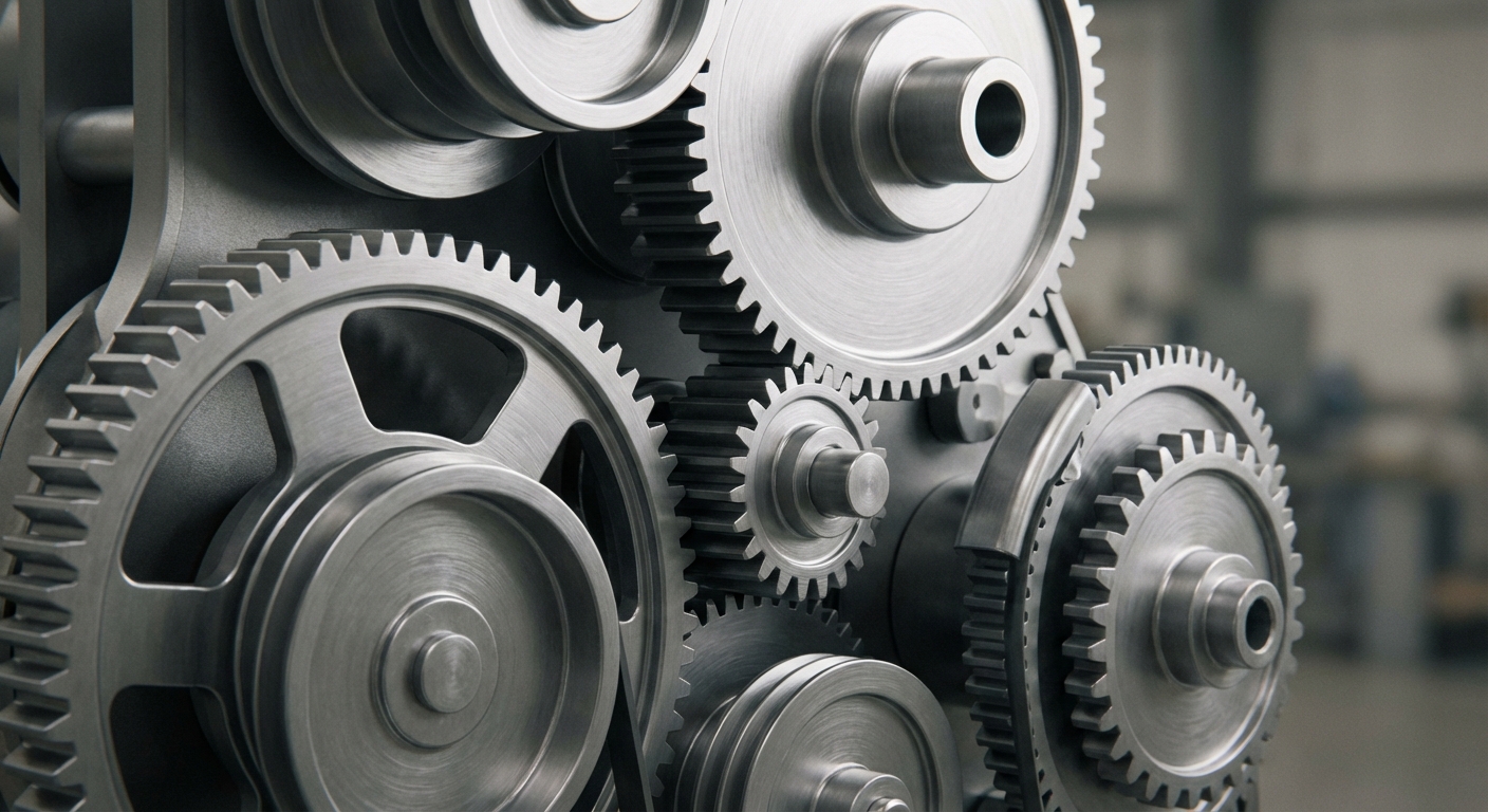 Engranajes y poleas metálicas - Tests mecánicos