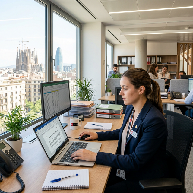 Auxiliar Administrativo Ajuntament de Barcelona